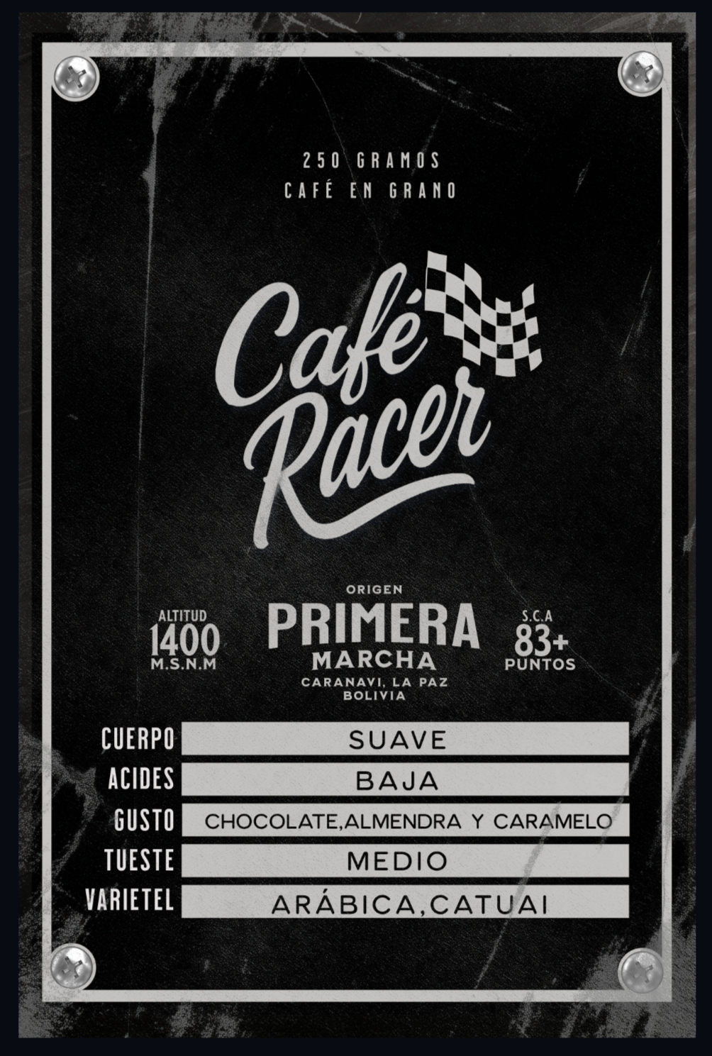 Café en Grano - Primera Marcha, Suave pero despierto