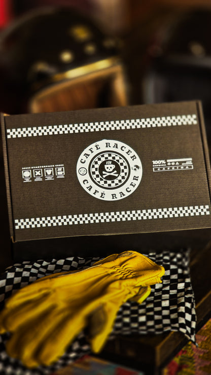 DOBLE ARRANQUE - 250gr café en grano + 2 Cafe Racer Cup