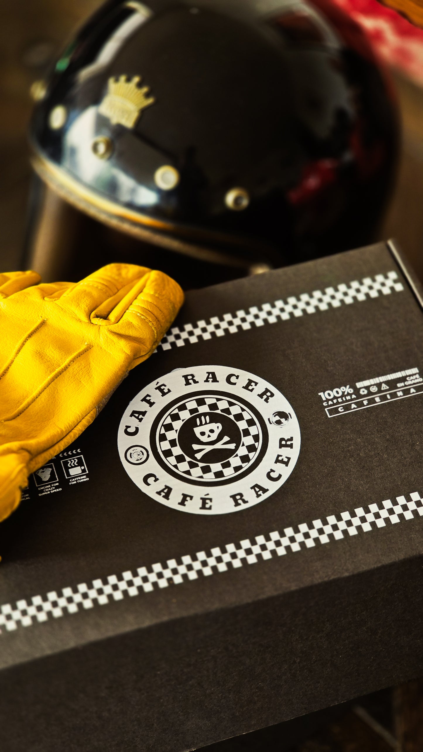 PACK ESCUDERÍA - 2 Café Racer Cups + 2 cafés de especialidad (250g c/u)