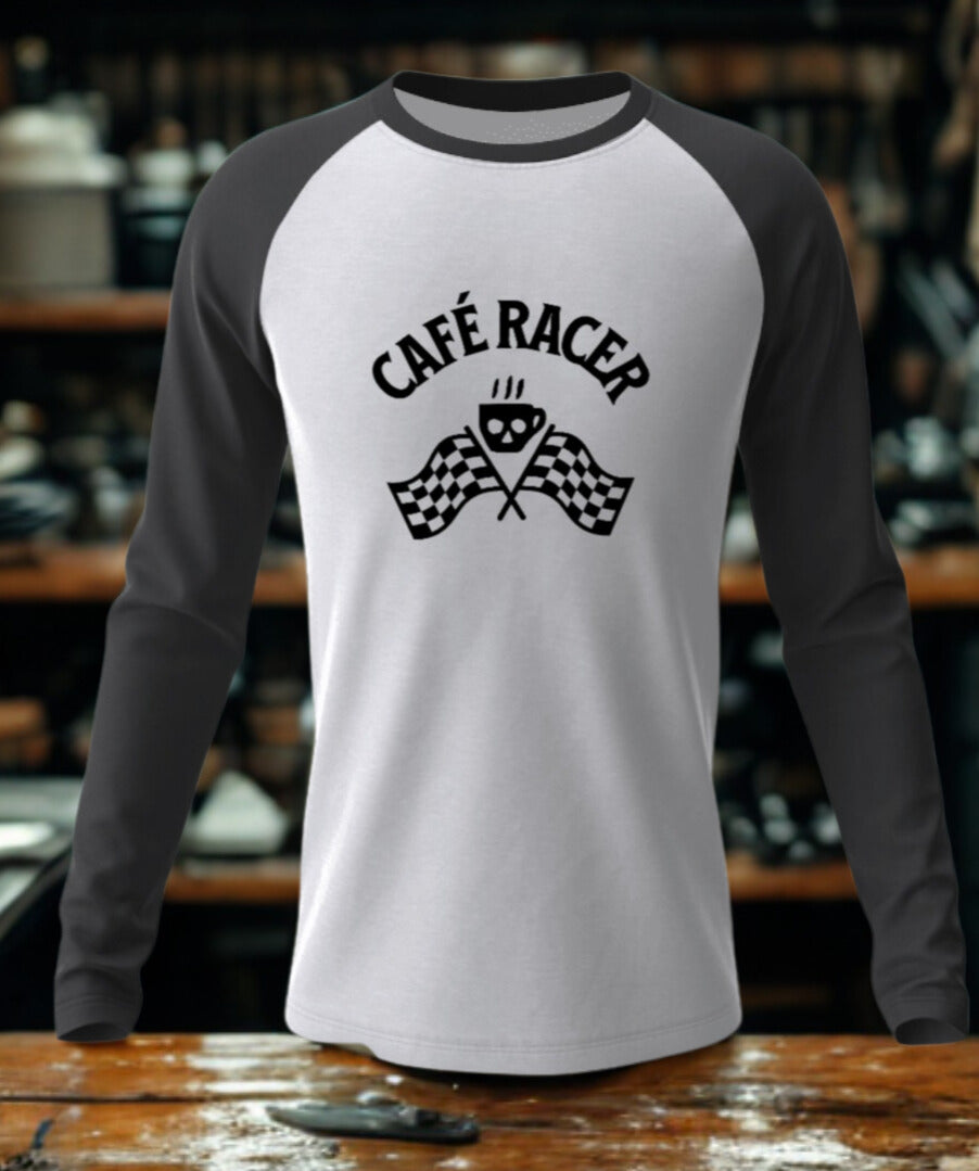 Polera Raglan Cafe Racer